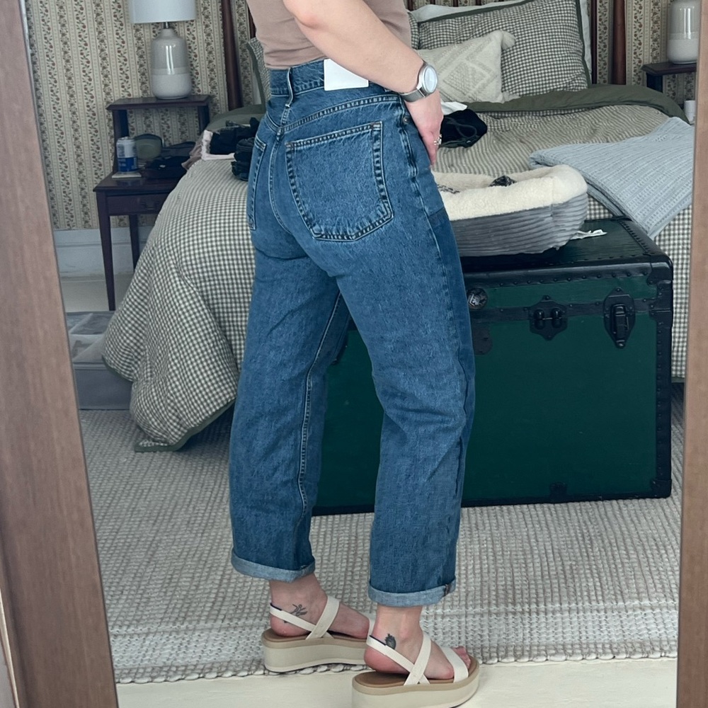 Everlane High-Rise Button Fly Patch Front Carpent… - image 5